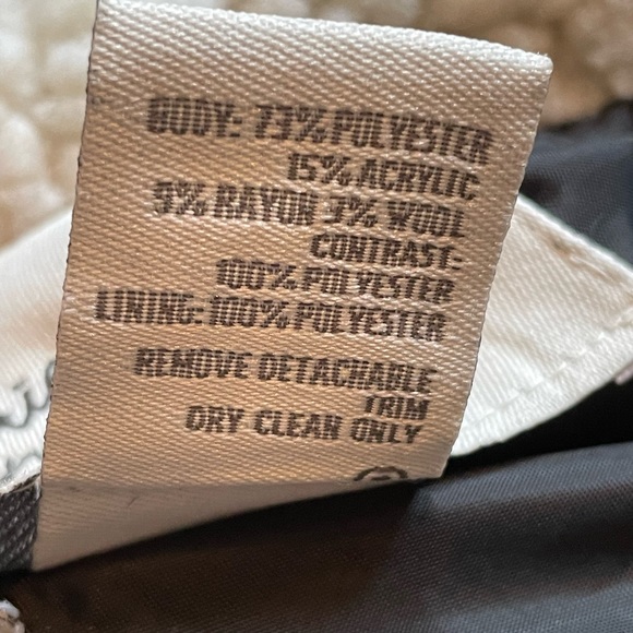 American Rag western style vest, Small, tie waist, wool blend, 4 front pockets - Picture 11 of 13